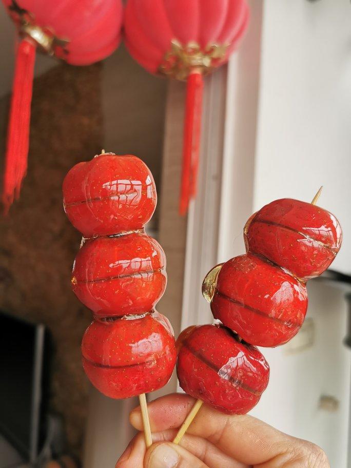 🌸夹心冰糖葫芦🍡
