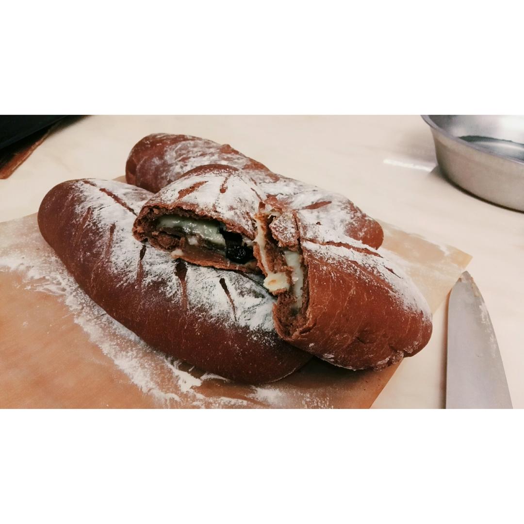 可可麻薯软欧