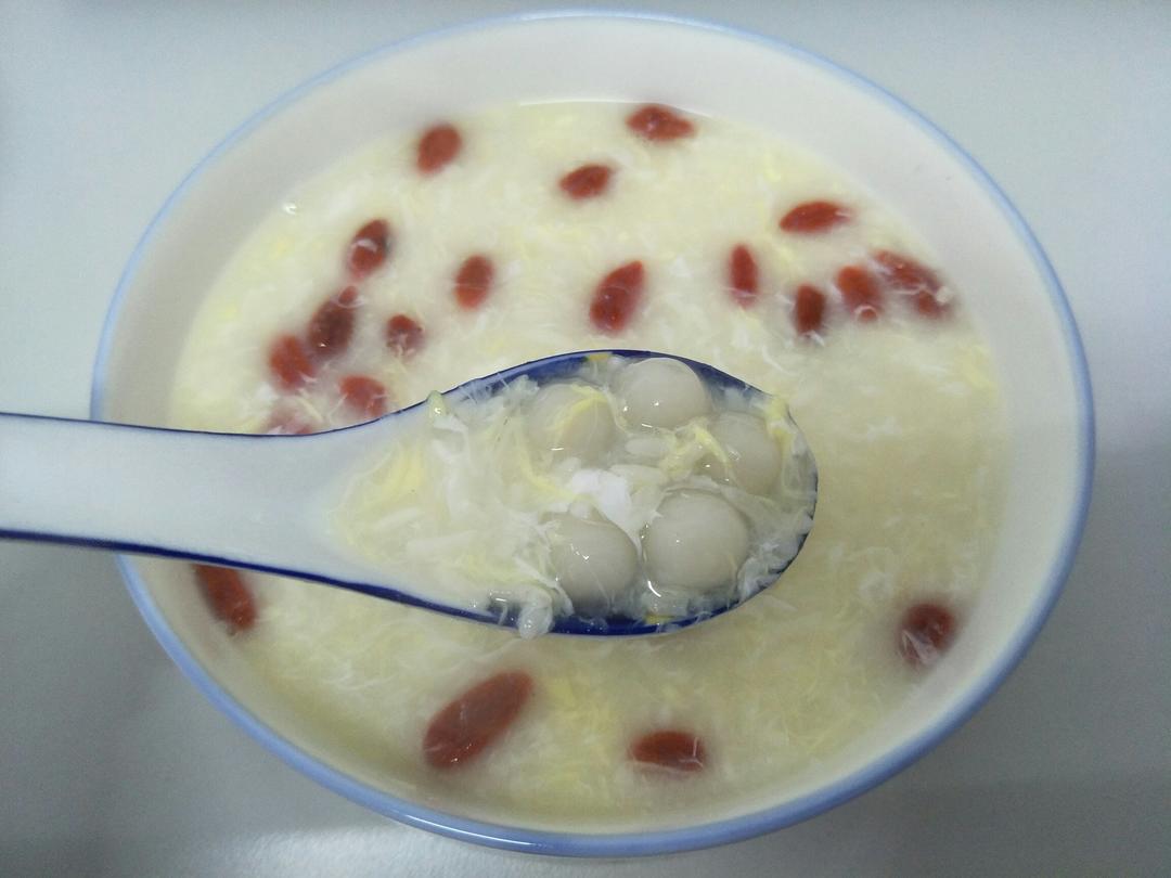 蛋花酒酿圆子