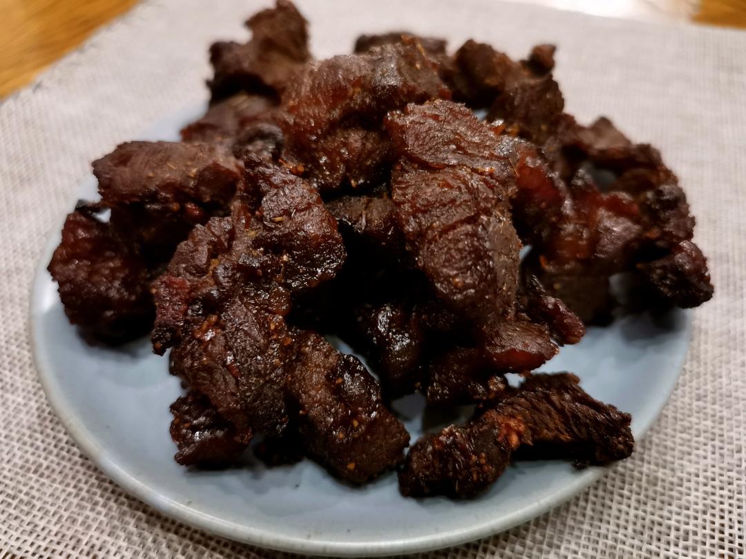 【自制牛肉干】健康美味零食—（面包机版）