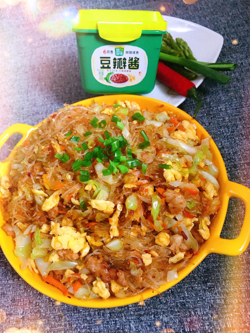 炒酱香肉末粉丝