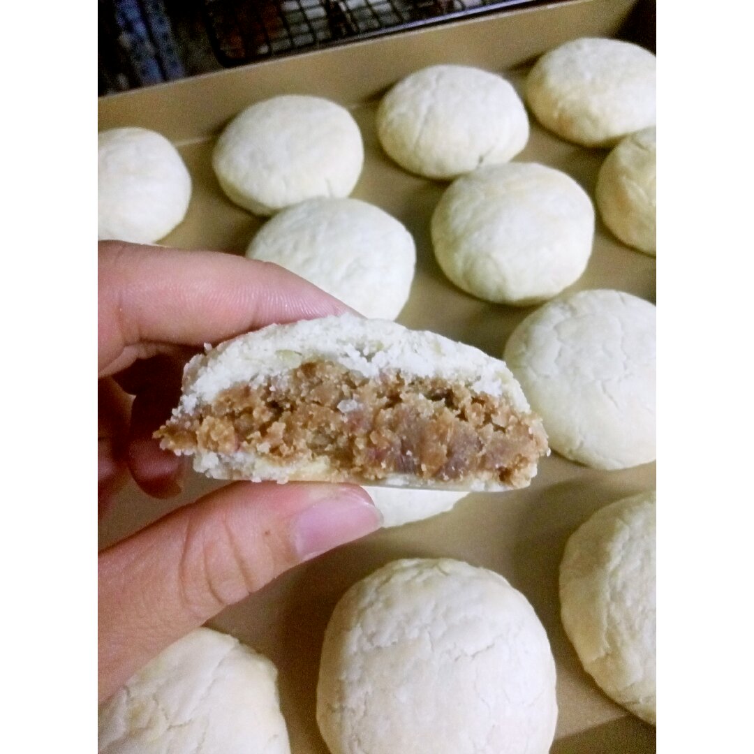 轻身素油版玫瑰酥饼（低糖低热量）
