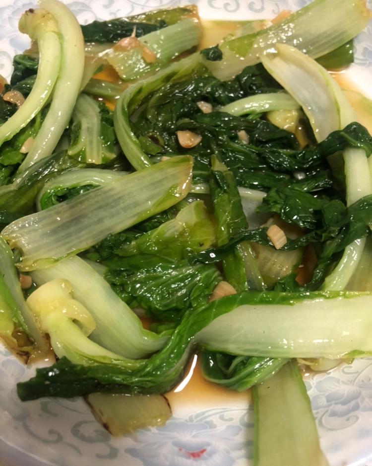 清炒圆生菜（超简单）