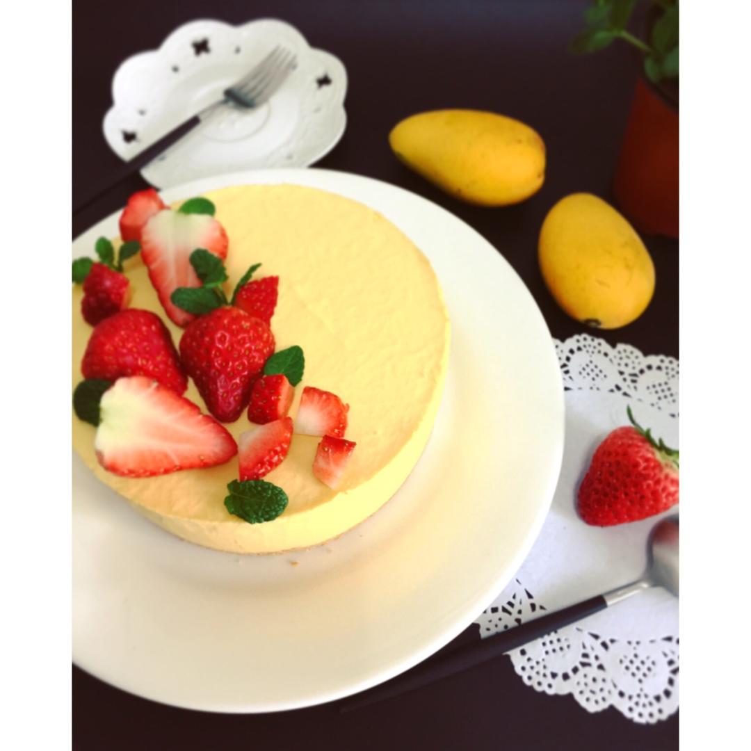 【山姆厨房】百香芒果冻芝士蛋糕