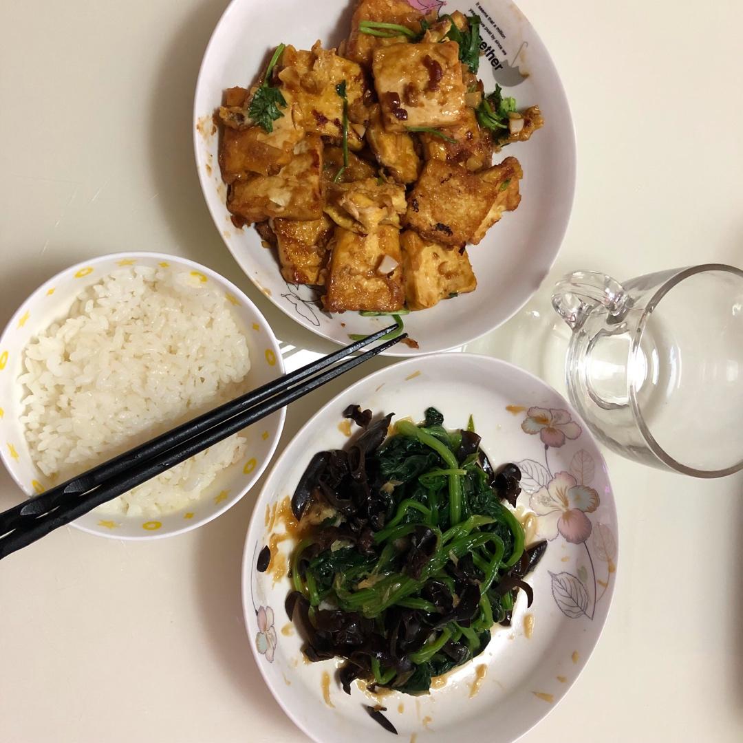 无敌好吃的香煎豆腐