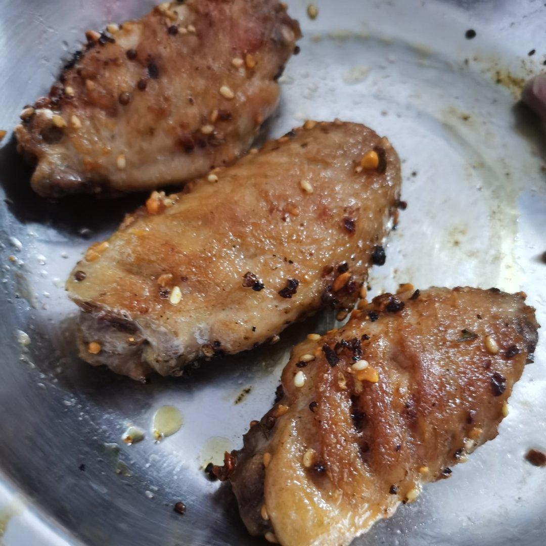 香煎鸡翅