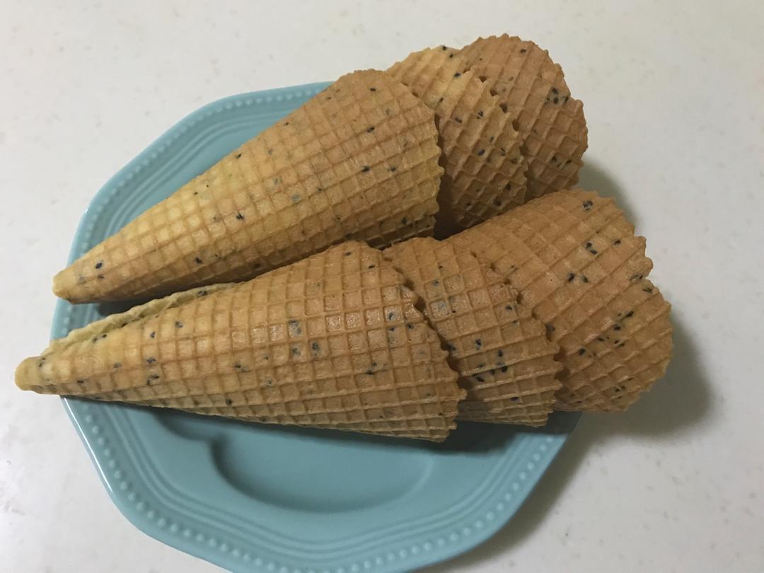 香脆可口的蛋卷卷