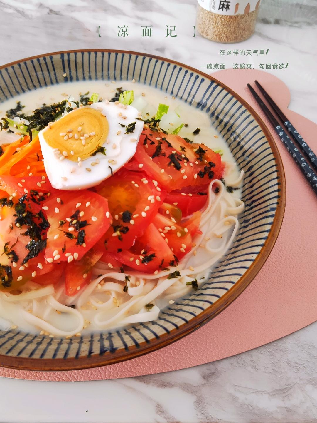 【韩食记】夏季特供健康料理--韩国豆浆冷面 콩국수