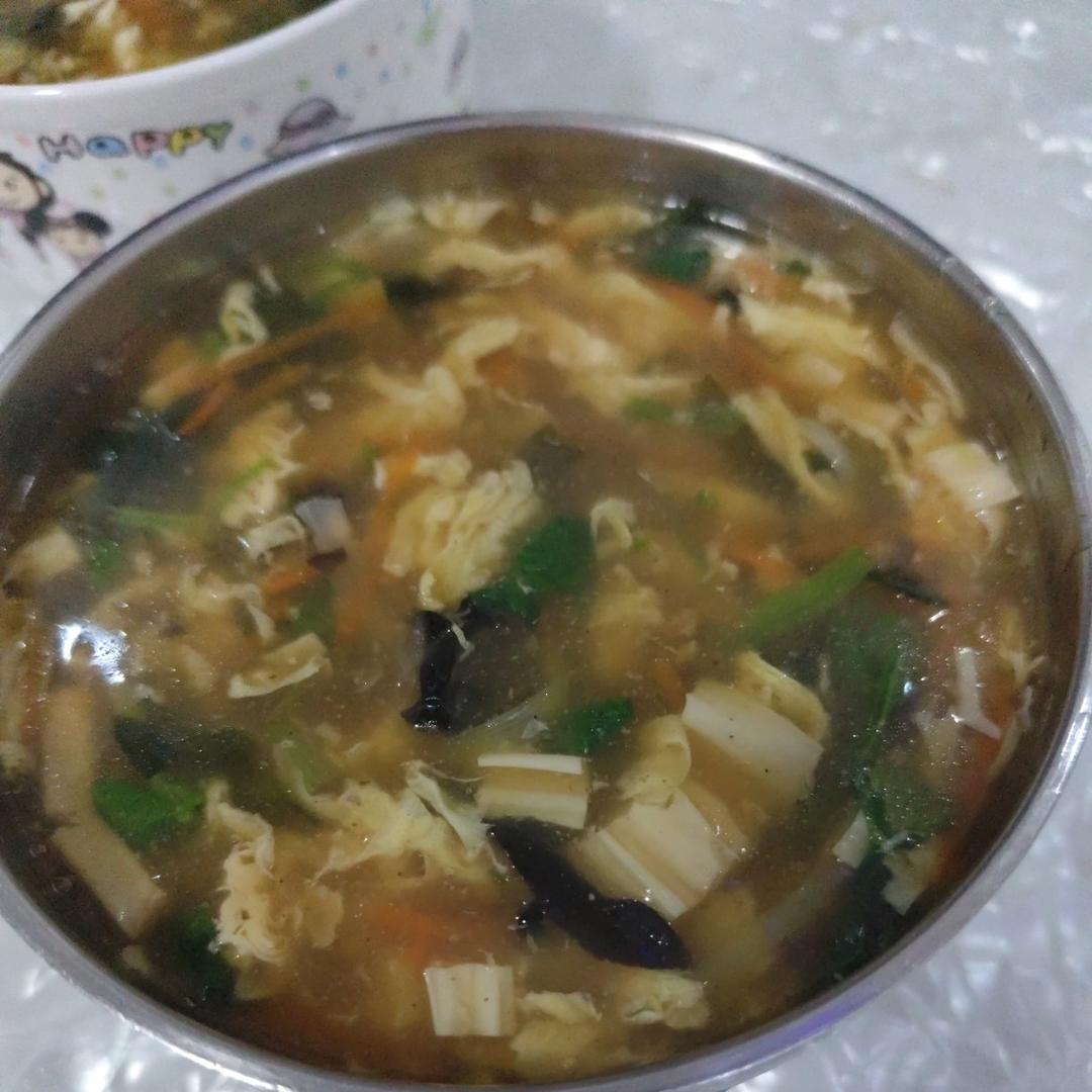 酸辣豆腐汤
