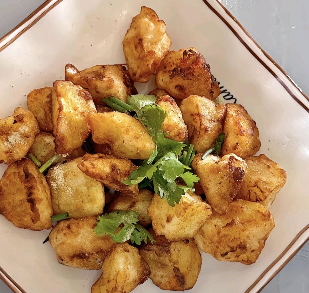 正宗😁街边小吃——炸土豆