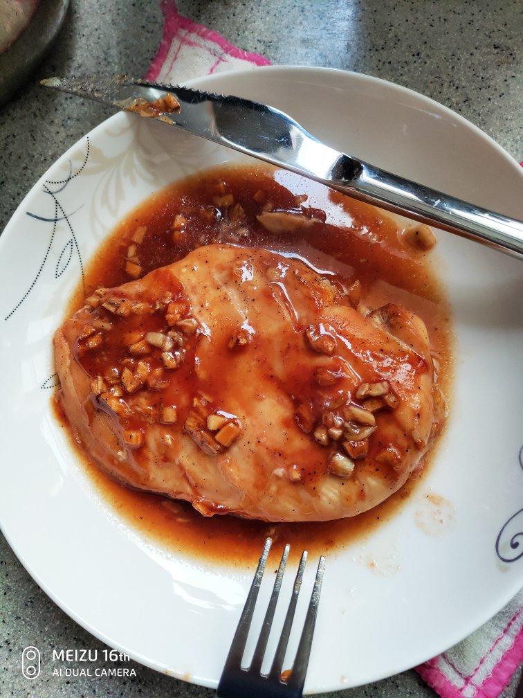 无油香烤鸡胸肉