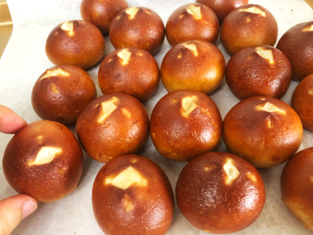 碱水小丸子（超可爱好操作的碱水面包）