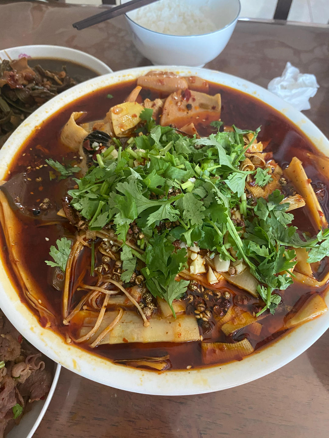 家庭版毛血旺 谁做都好吃