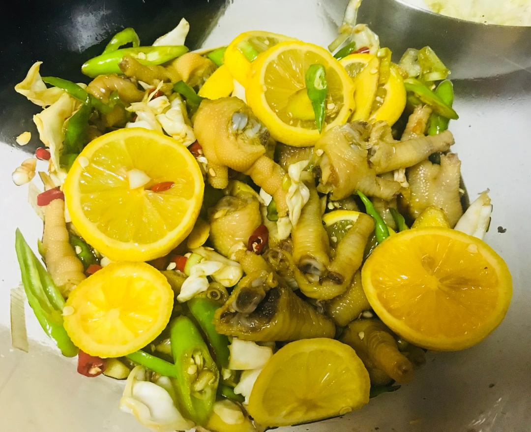 超好吃的🍋酸辣凤爪