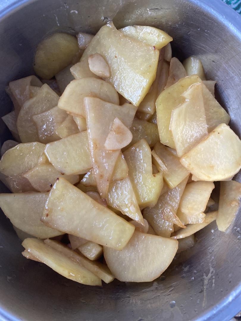 小炒土豆片