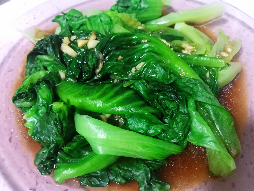 5分钟上桌的蚝油生菜