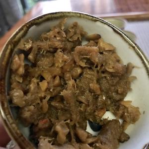 小美花菇干贝虾米酱的做法 步骤4