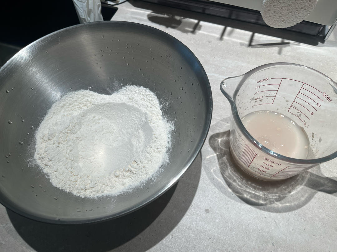 纯奶手撕吐司的做法 步骤1