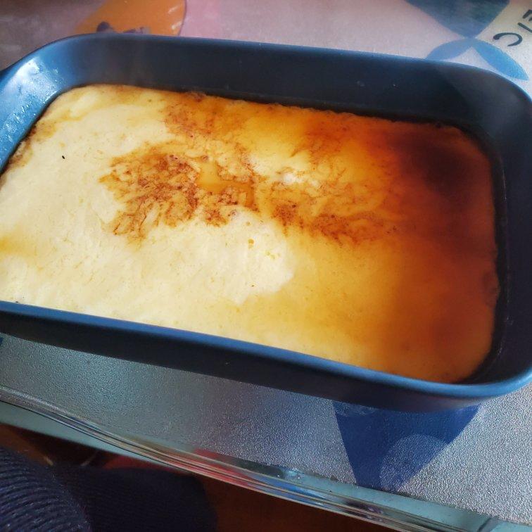 水水家泰迪做的奶油芝士蒸鸡蛋(生酮,蛋断可用)超快手,超简单