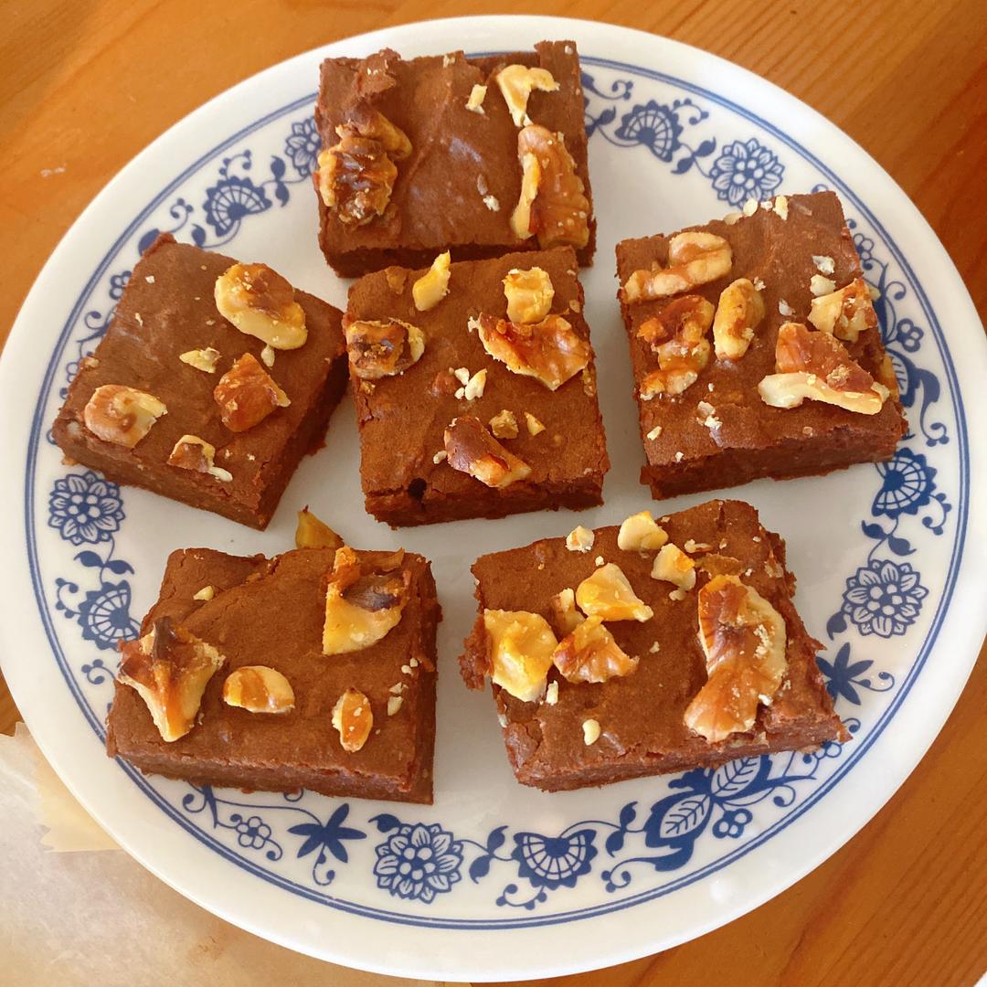 低脂版芋泥布朗尼