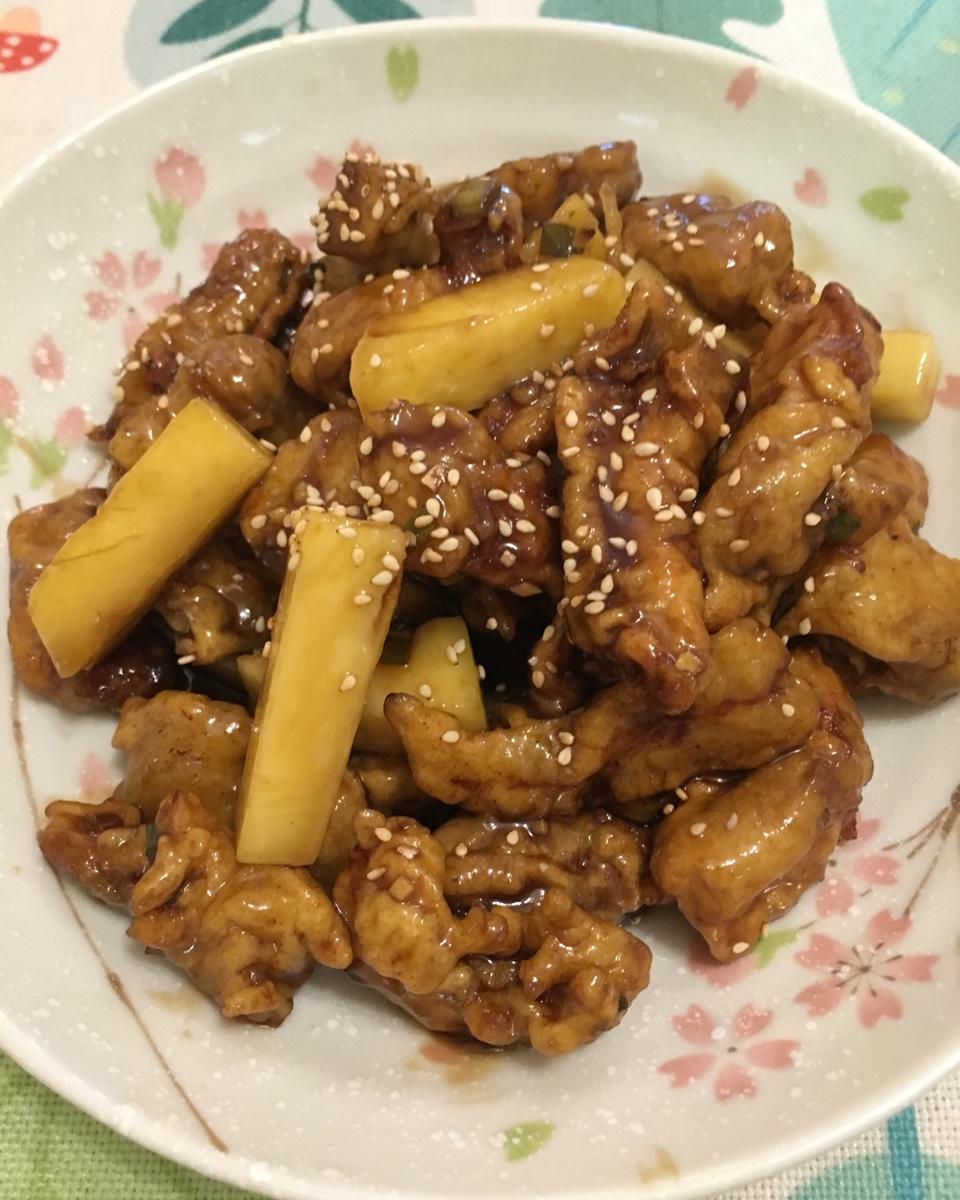 在家也能做大菜之4~“糖醋里脊”