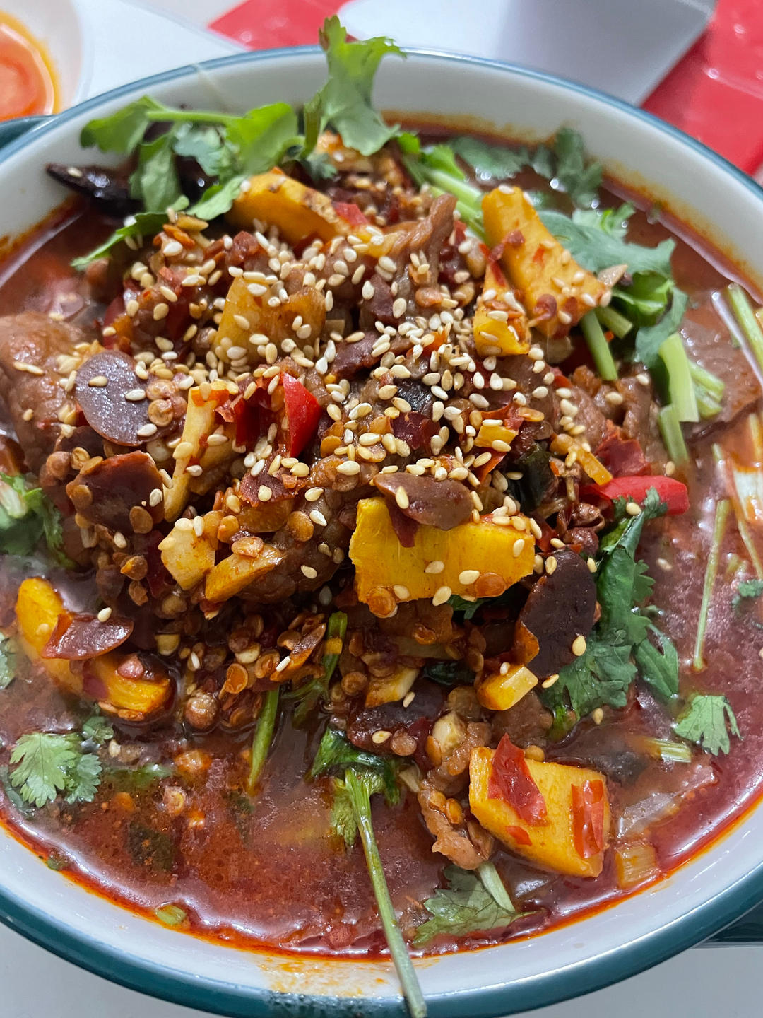 家庭版水煮牛肉片