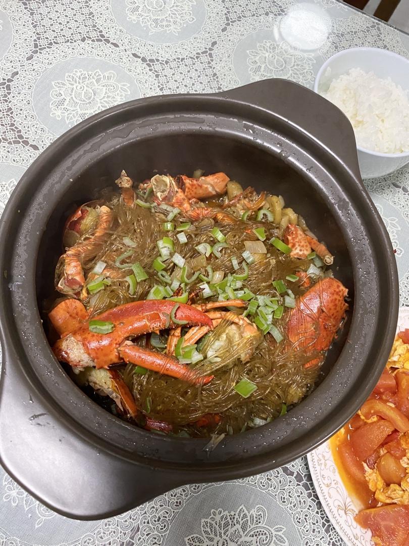 去餐厅必点的粤式虾皇粉丝煲