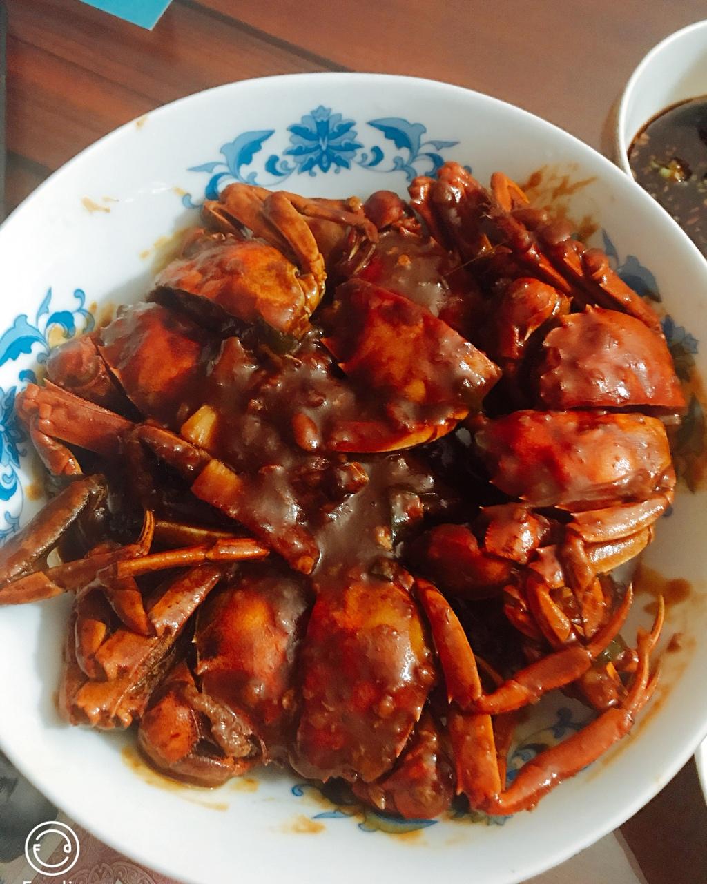 毛蟹炒年糕