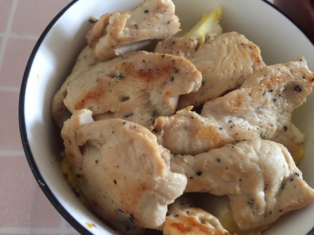 香煎鸡胸肉