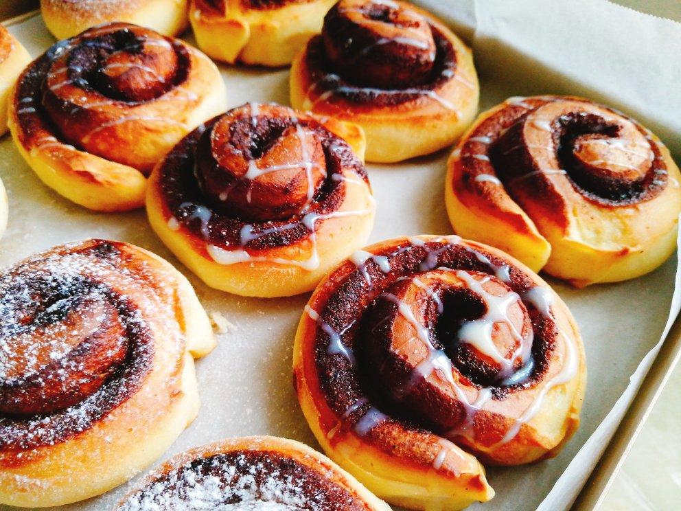 一次成功的正宗美国肉桂卷 The Best Cinnamon Rolls