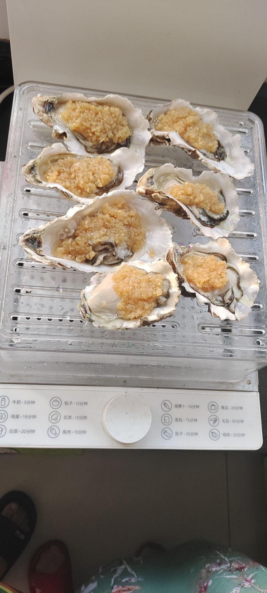 超简单～蒸蒜蓉生蚝