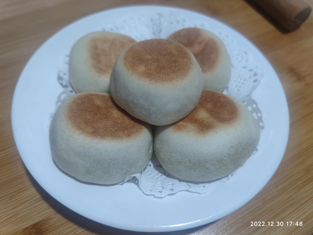 软皮豆沙饼