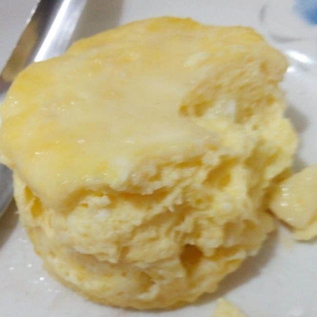 懒人食|1分钟微波炉柠檬酸奶小蛋糕（无油低脂版）