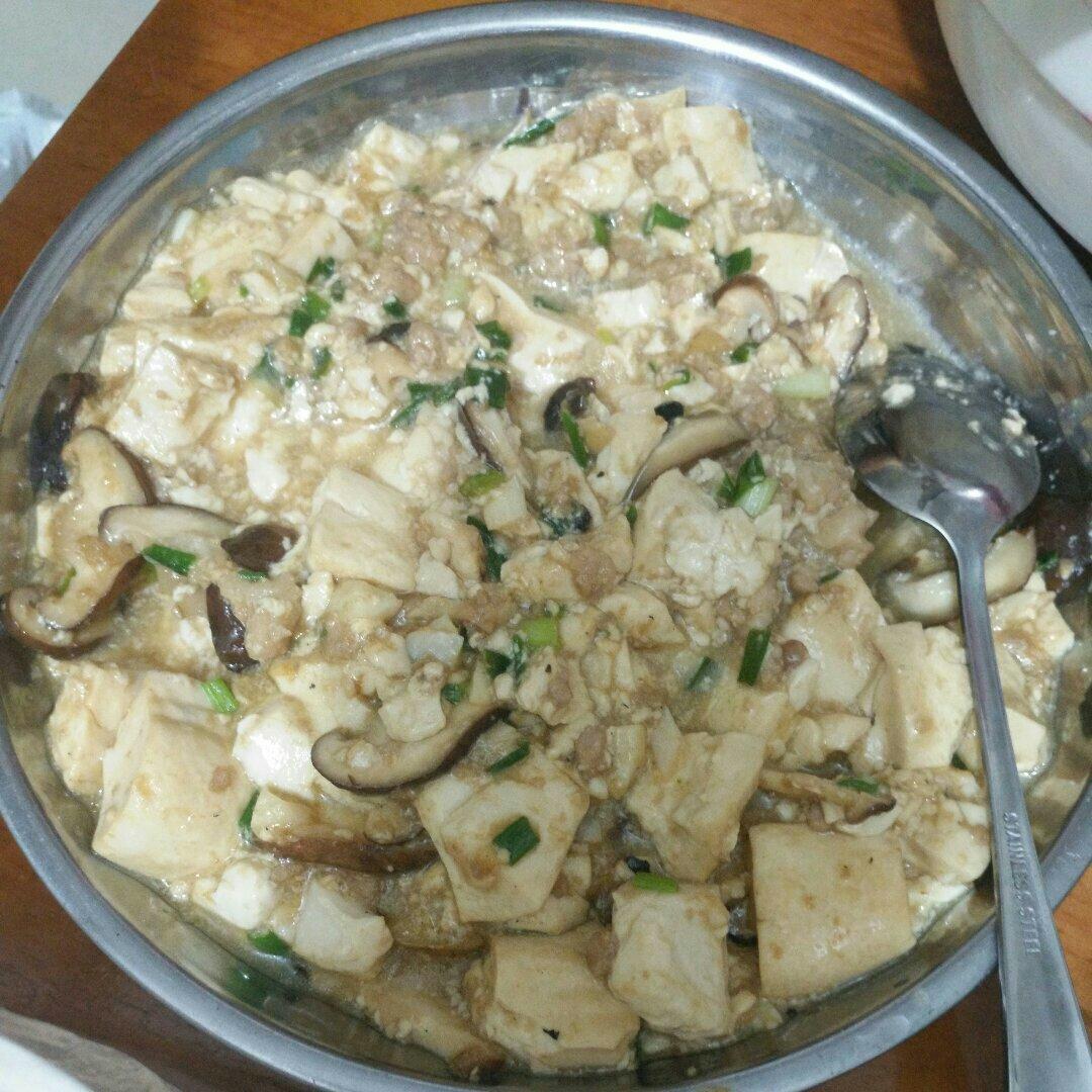 家常红烧肉末豆腐