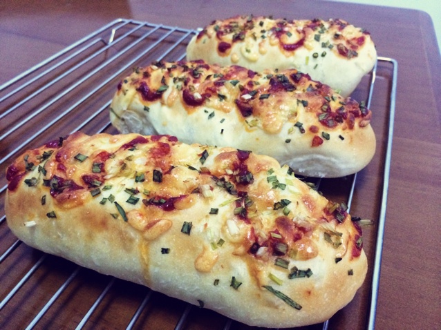 葱香芝士面包