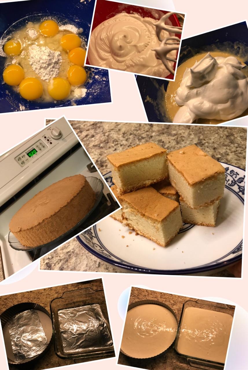 海绵方蛋糕🍰