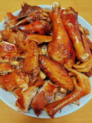 广东名菜三杯鸡的做法 步骤18