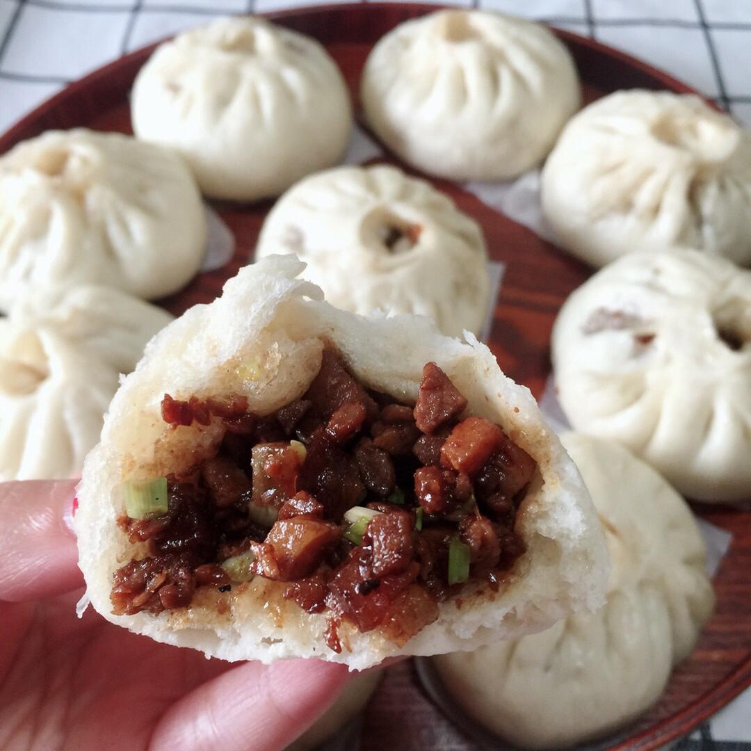 anna番茄妈咪做的酱肉大包