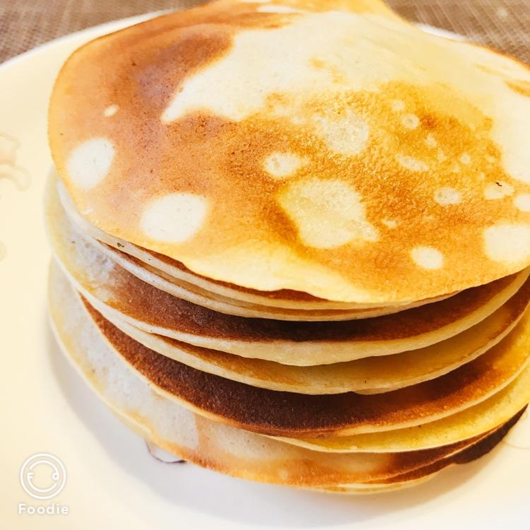 无油无糖香蕉松饼