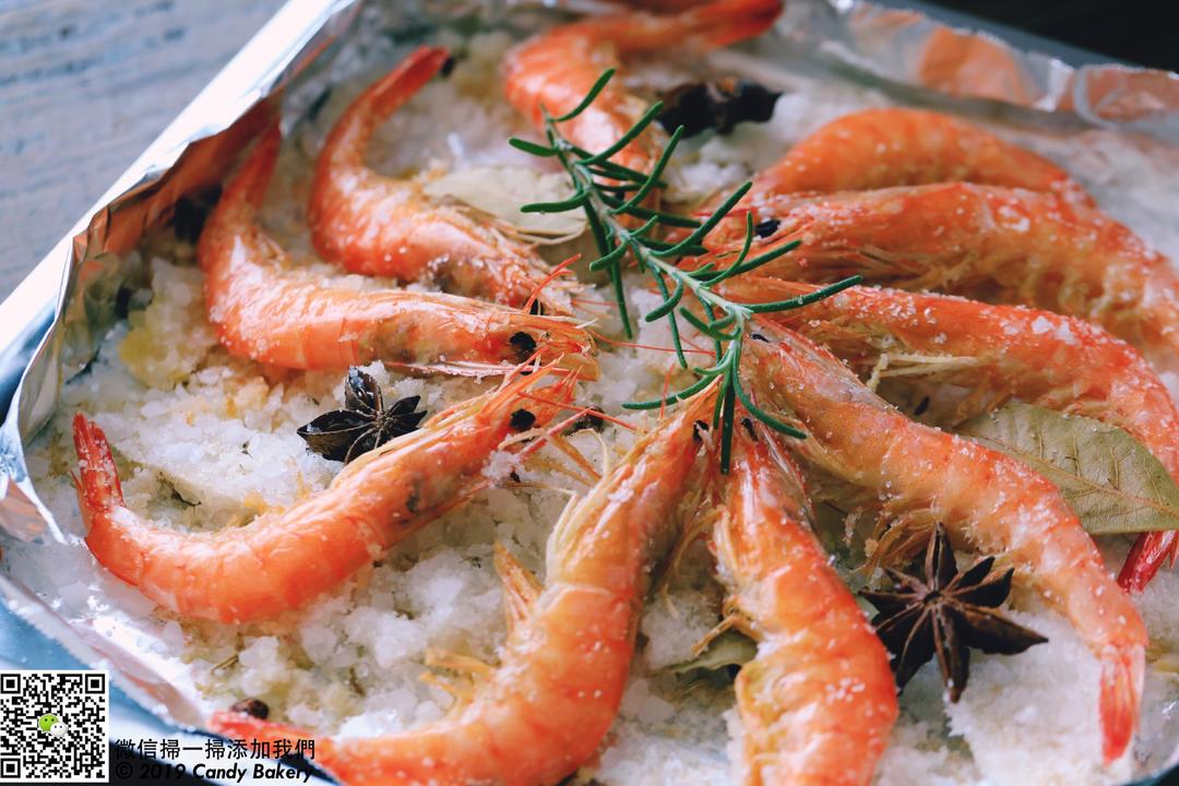 盐焗虾—自制便当饭盒(东菱烤箱)的做法