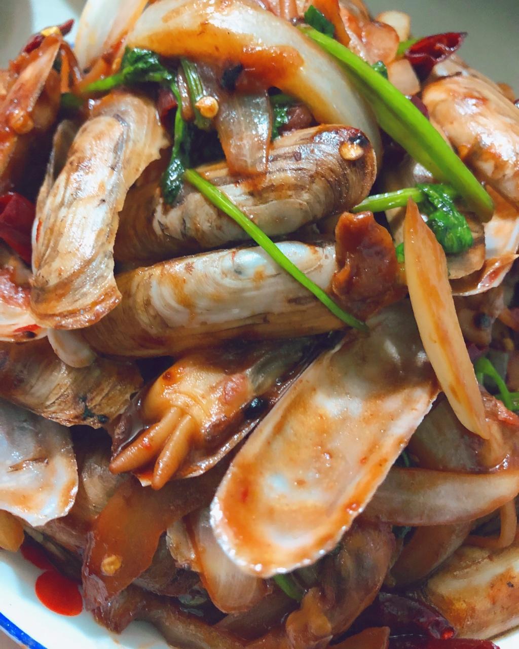 爆炒蚬子小仁鲜