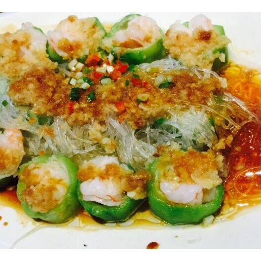 蒜茸粉丝蒸丝瓜