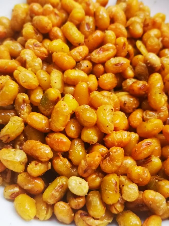 无油烟炸酥黄豆