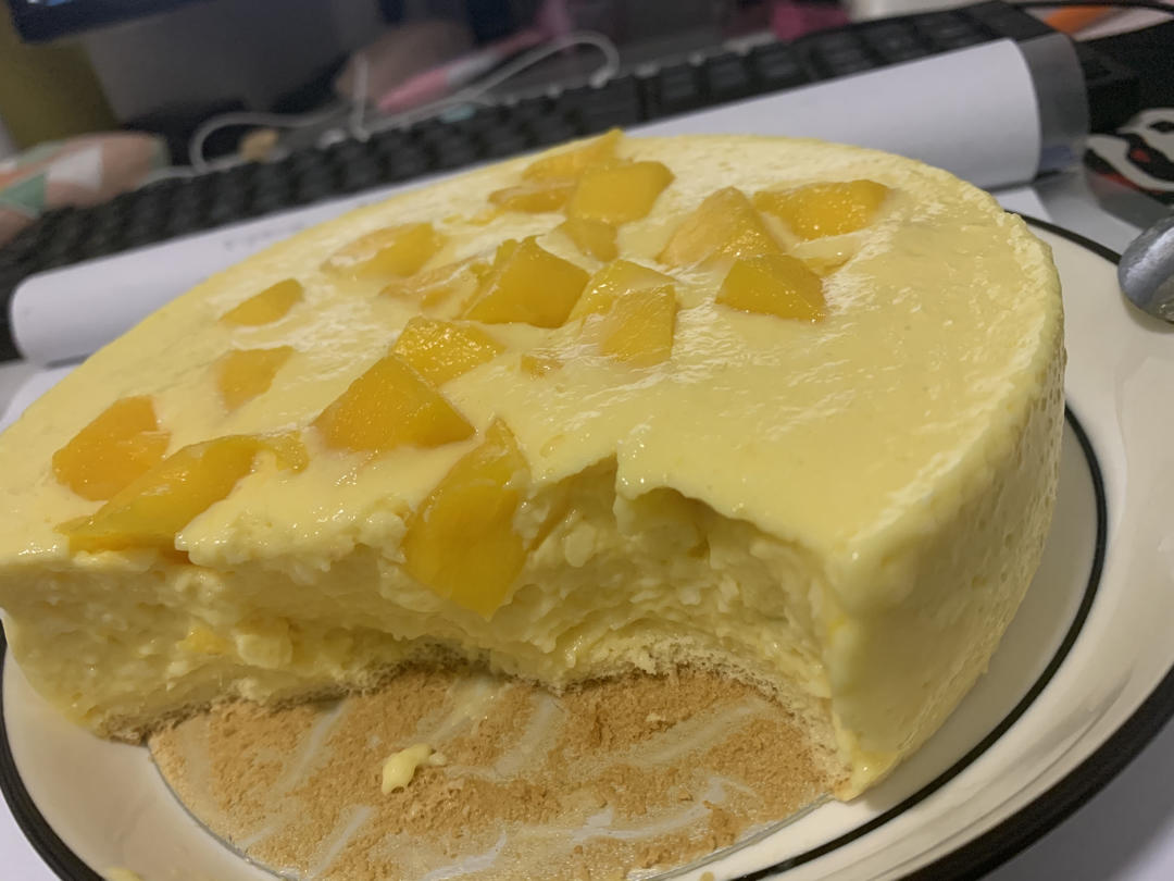 ㊙️无需烤箱❗️零失败芒果酸奶慕斯❗️入口即化