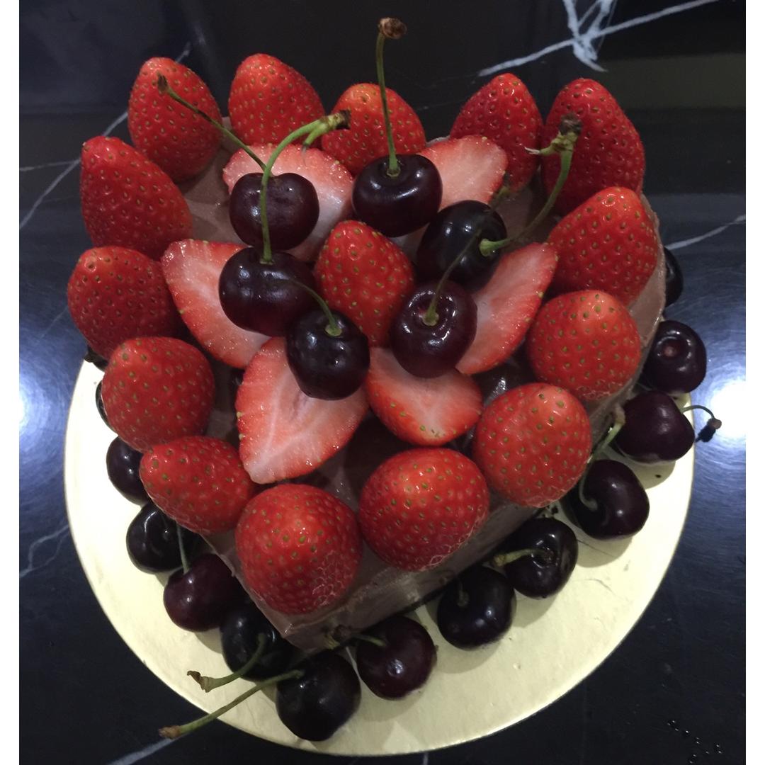 巧克力慕斯蛋糕（免烤）