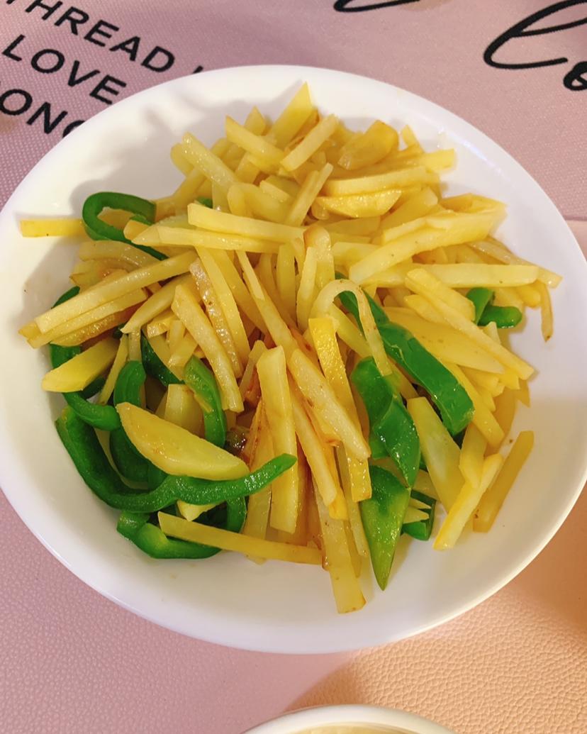 青椒土豆丝