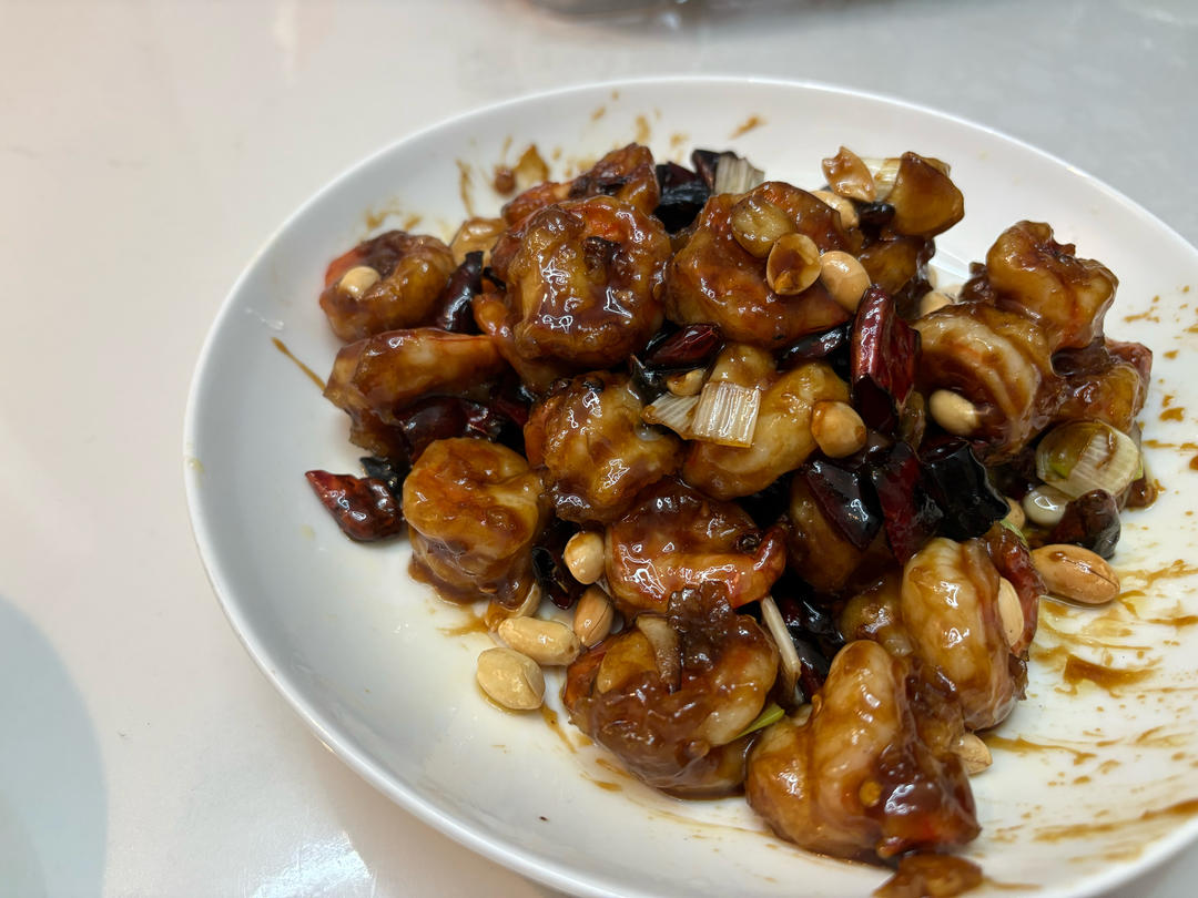 殿堂级的宫保虾球