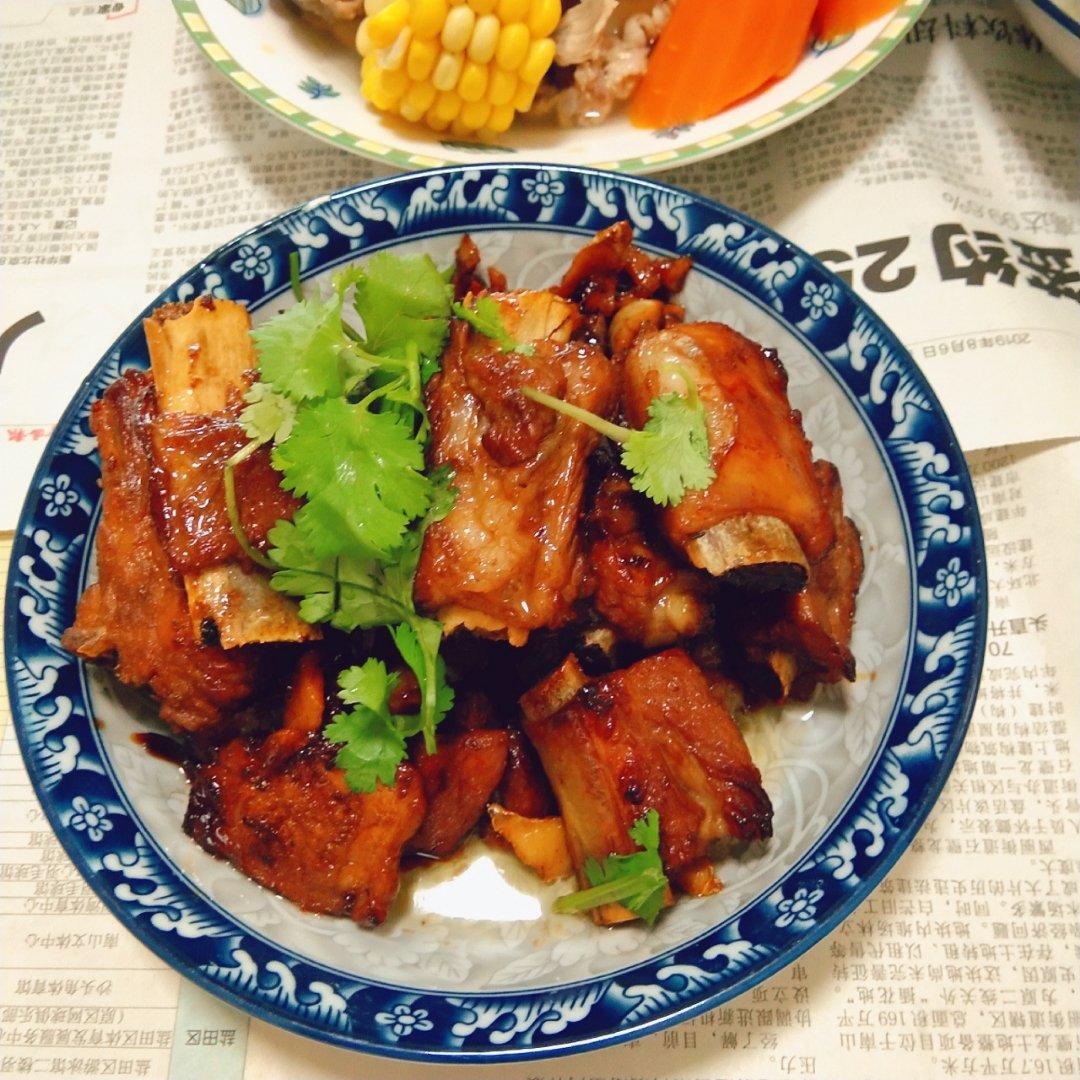 糖醋排骨，不放醋就是红烧排骨