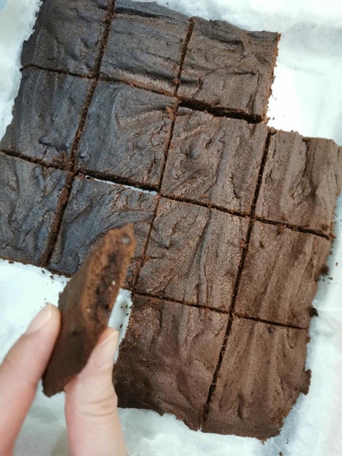 简单粗暴的可可饼干的做法