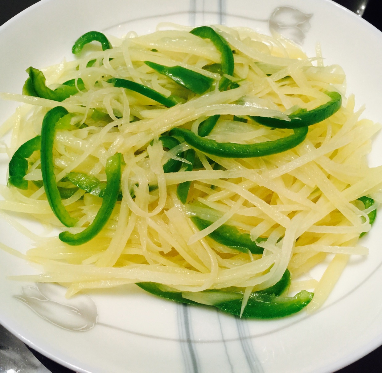 青椒土豆丝
